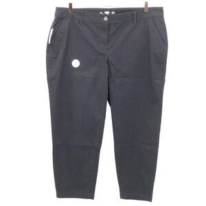 Old Navy Skinny Pants Womens 20 Black Minimalist Mod Casual Everyday Simple NWT